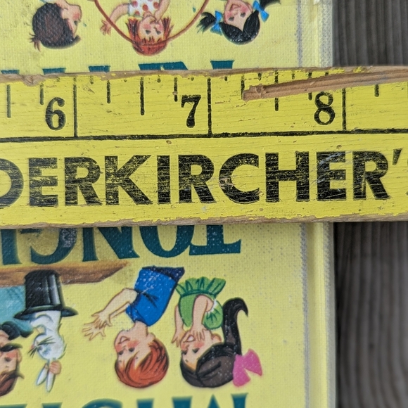 Children's Riddles, Poetry, Rhymes, Antique Books Set Of 2 Hardback - Picture 5 of 6